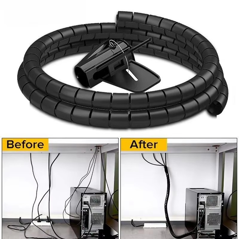 2 м/1 м черная защита для кабе – обзор и цена Cable Lock Flexible