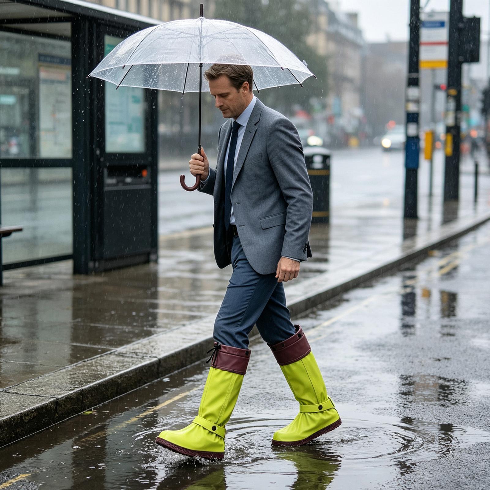 Чехлы для обуви от дождя на мо – обзор и цена Cycling Commute In Rain
